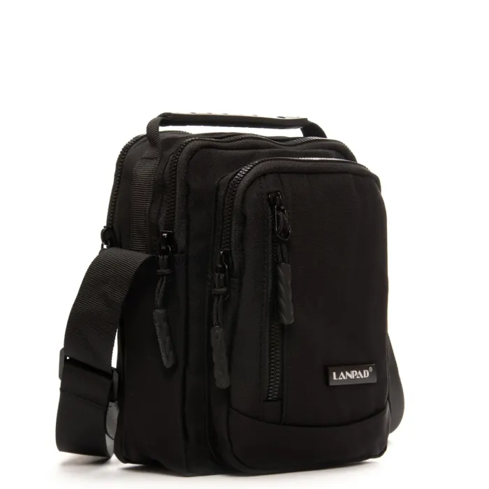 Сумка Мужская Планшет нейлон Lanpad A15057 black мал