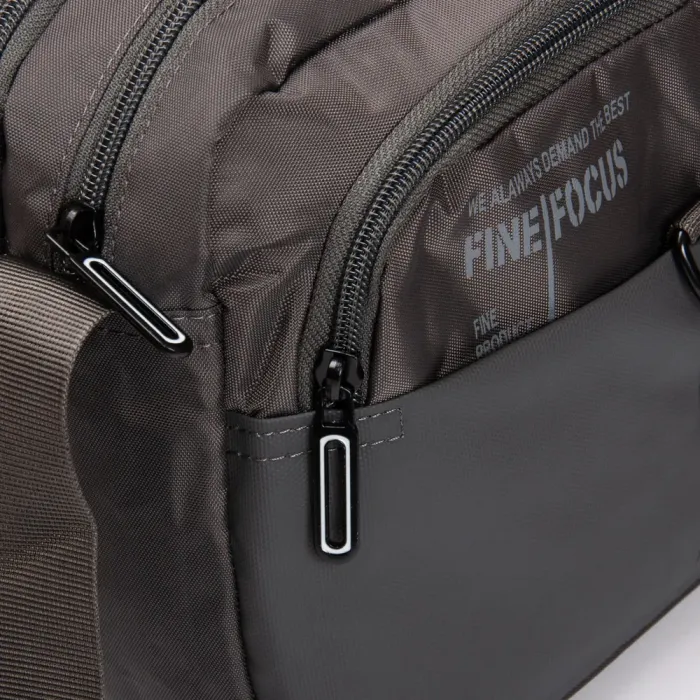 Сумка Мужская Планшет нейлон Lanpad 65319 grey