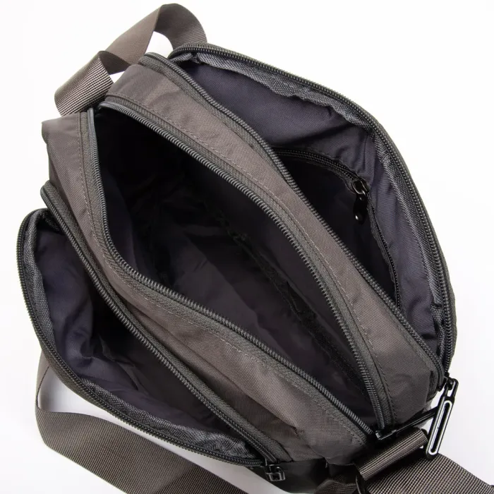 Сумка Мужская Планшет нейлон Lanpad 65319 grey