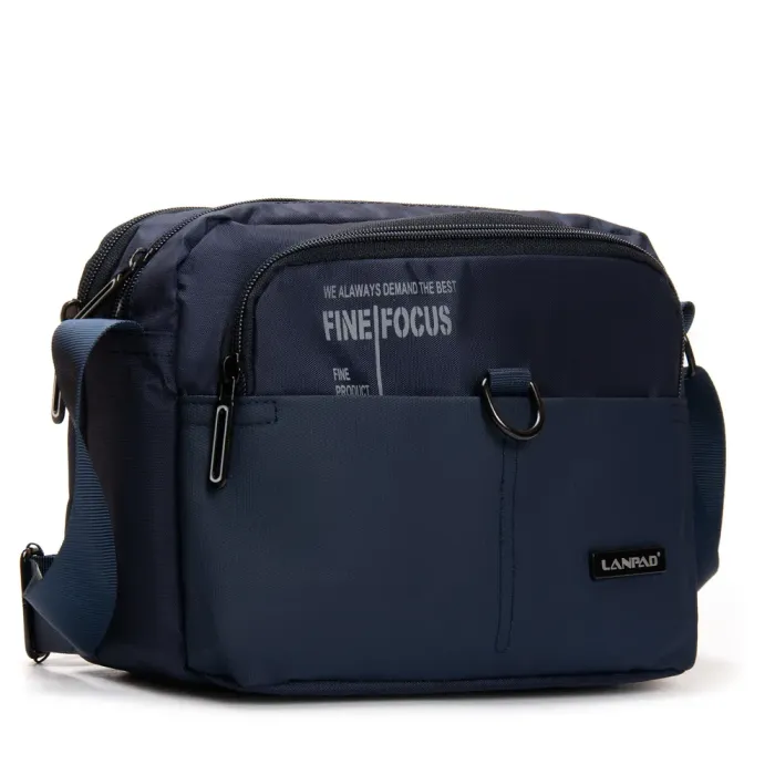 Сумка Мужская Планшет нейлон Lanpad A15057 blue мал