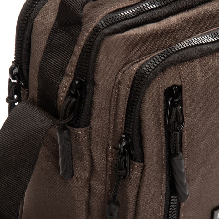 Сумка Мужская Планшет нейлон Lanpad A15057 brown мал