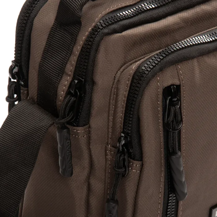Сумка Мужская Планшет нейлон Lanpad A15057 brown мал