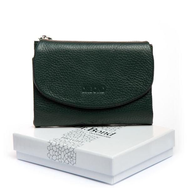 Кошелек Bright Женский кожа DR. BOND WS-239 green