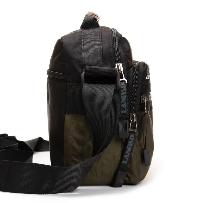 Сумка Мужская Планшет нейлон Lanpad 8648 green