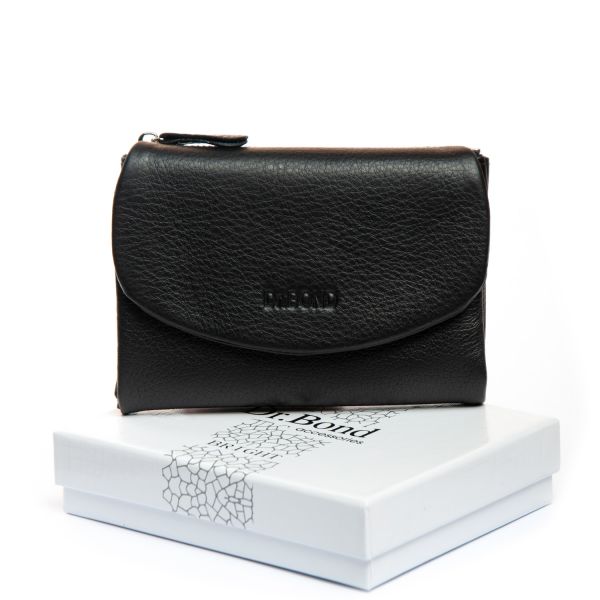 Кошелек Bright Женский кожа DR. BOND WS-239 black