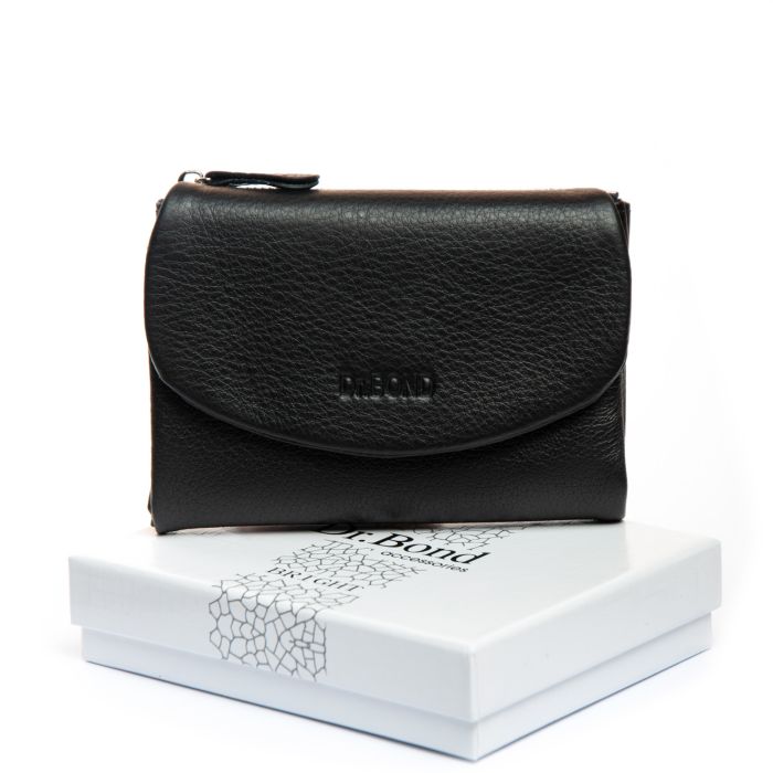Кошелек Bright Женский кожа DR. BOND WS-239 black