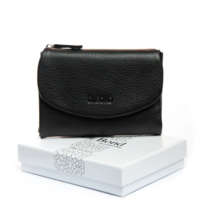 Кошелек Bright Женский кожа DR. BOND WS-239 black