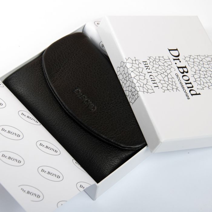 Кошелек Bright Женский кожа DR. BOND WS-239 black