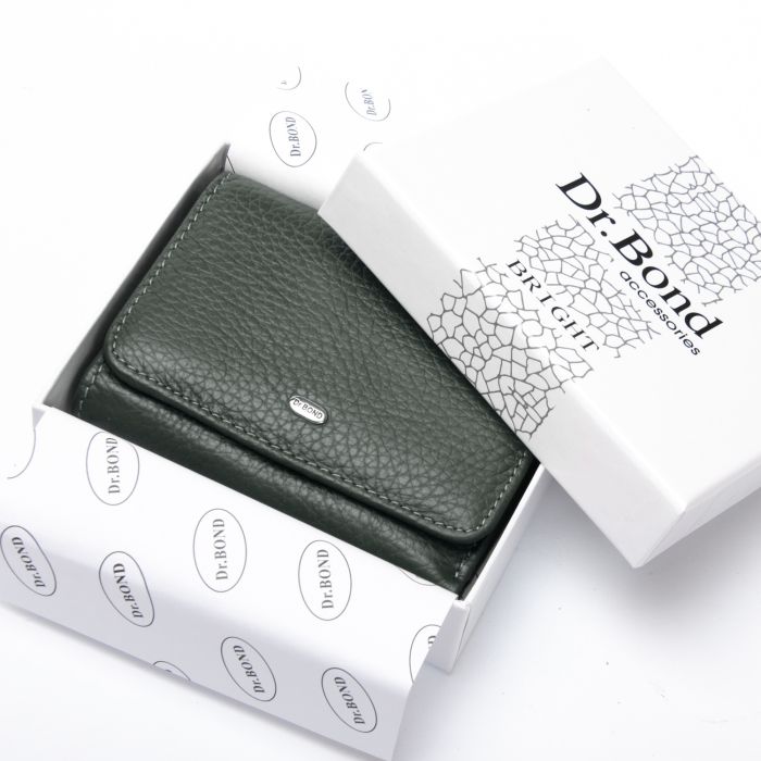 Кошелек Bright Женский кожа DR. BOND WS-403 green