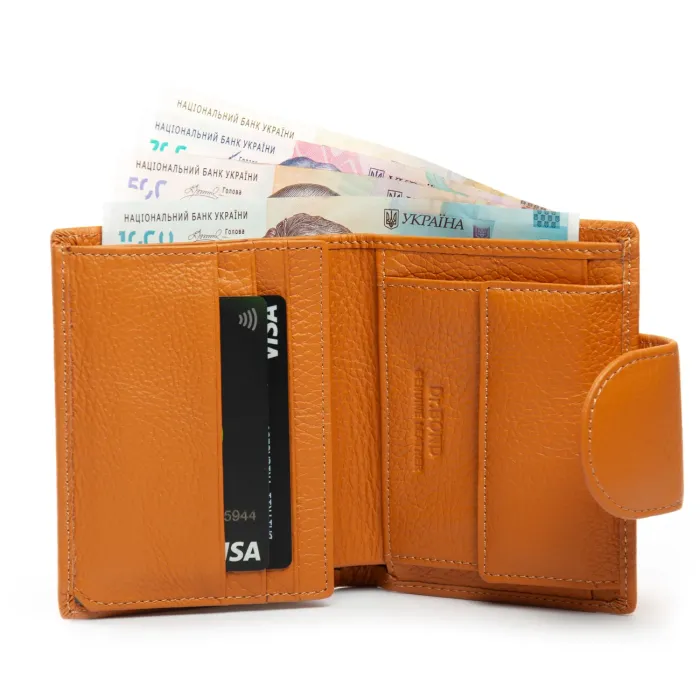 Кошелек Bright Женский кожа DR. BOND WS-36 yellow