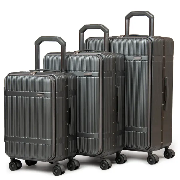 Дорожная Чемодан 31 ABS-пластик Dinibao 2052 grey