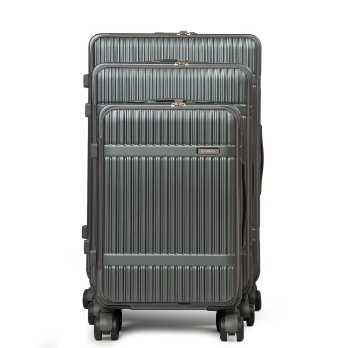 Дорожная Чемодан 31 ABS-пластик Dinibao 2052 grey
