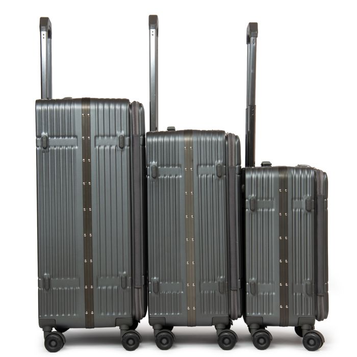 Дорожная Чемодан 31 ABS-пластик Dinibao 2052 grey