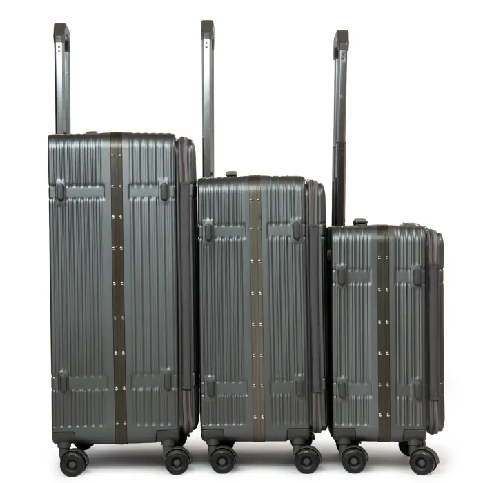 Дорожная Чемодан 31 ABS-пластик Dinibao 2052 grey