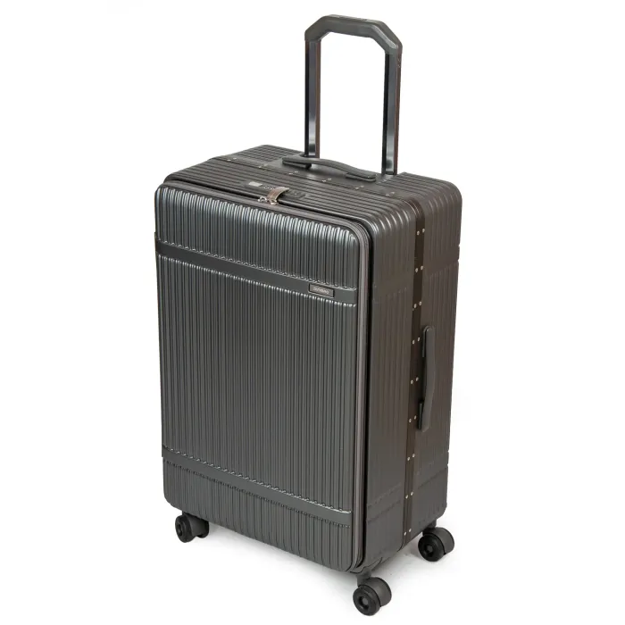 Дорожная Чемодан 31 ABS-пластик Dinibao 2052 grey