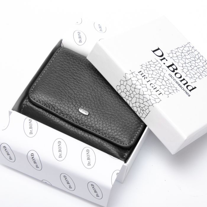 Кошелек Bright Женский кожа DR. BOND WS-403 black