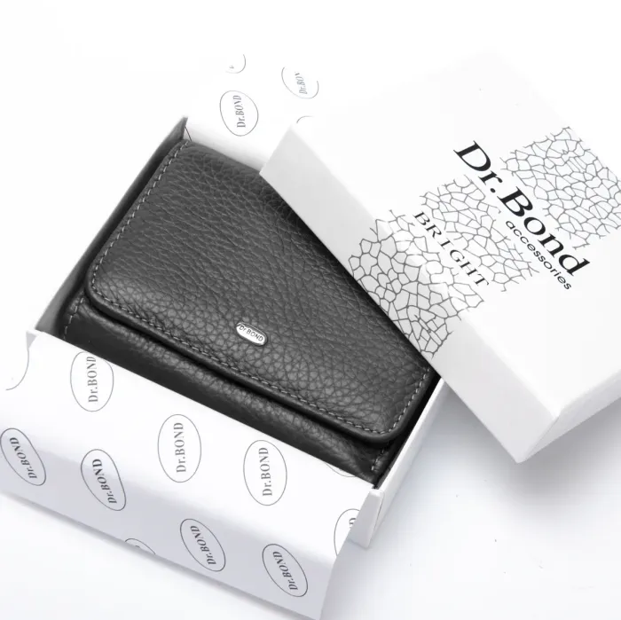 Кошелек Bright Женский кожа DR. BOND WS-403 black