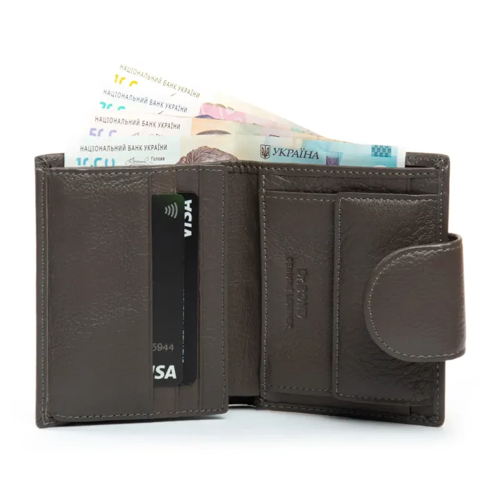 Кошелек Bright Женский кожа DR. BOND WS-36 gray