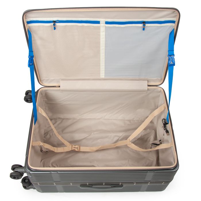 Дорожная Чемодан 31 ABS-пластик Dinibao 2052 grey