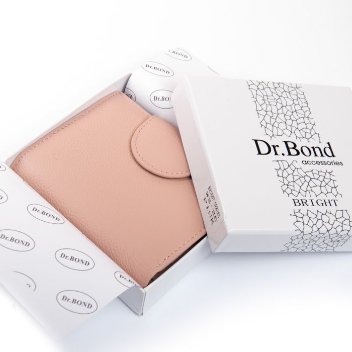 Кошелек Bright Женский кожа DR. BOND WS-36 pink