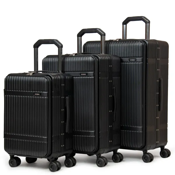 Дорожная Чемодан 31 ABS-пластик Dinibao 2052 black