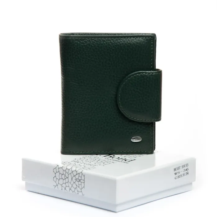 Кошелек Bright Женский кожа DR. BOND WS-36 green