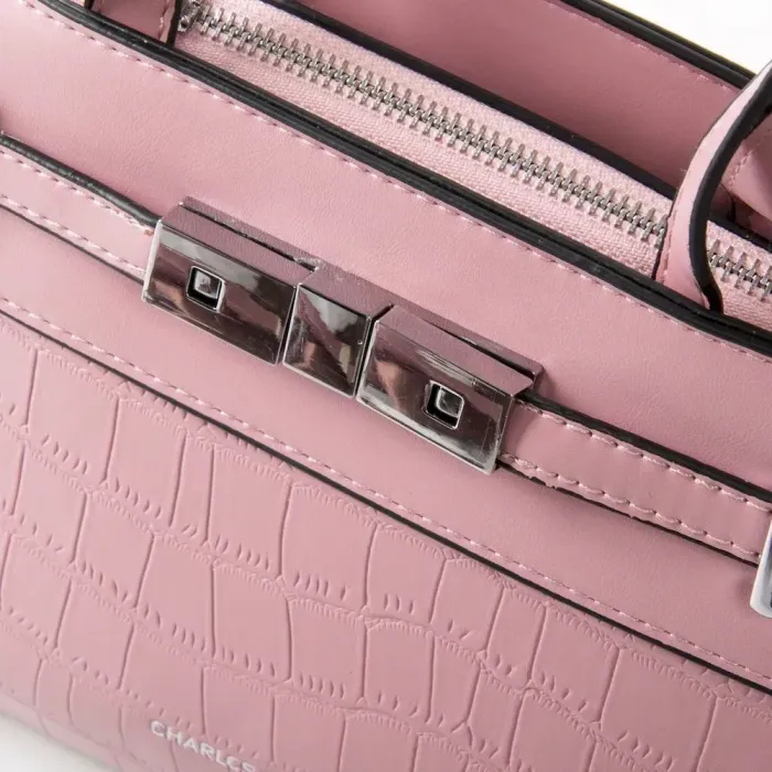 Сумка Жіноча Класична штучна-шкіра FASHION 01-05 7136 pink