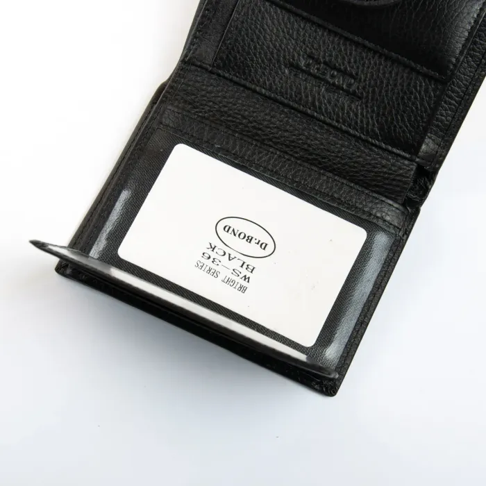 Кошелек Bright Женский кожа DR. BOND WS-36 black