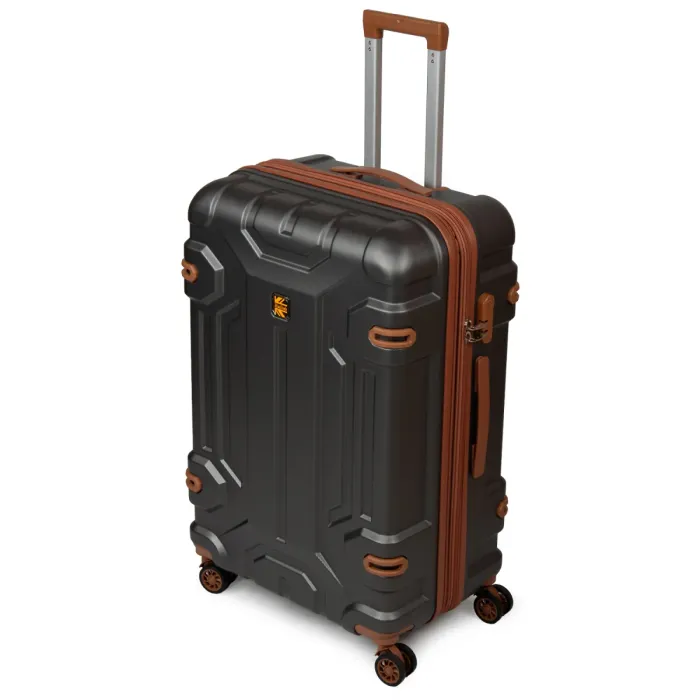 Дорожная Чемодан 31 ABS-пластик FASHION A17 dark-grey