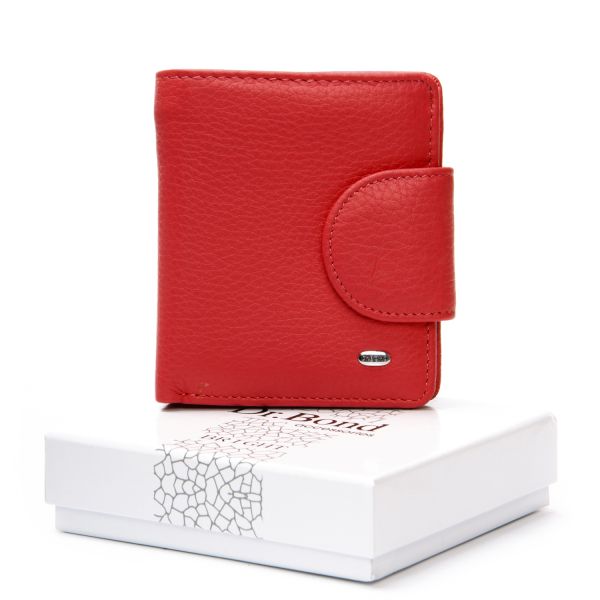 Кошелек Bright Женский кожа DR. BOND WS-415-1 red