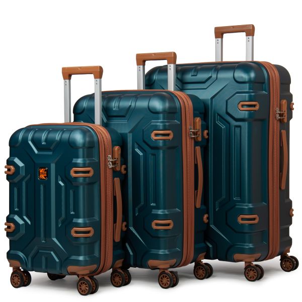 Дорожная Чемодан 31 ABS-пластик FASHION A17 d.blue