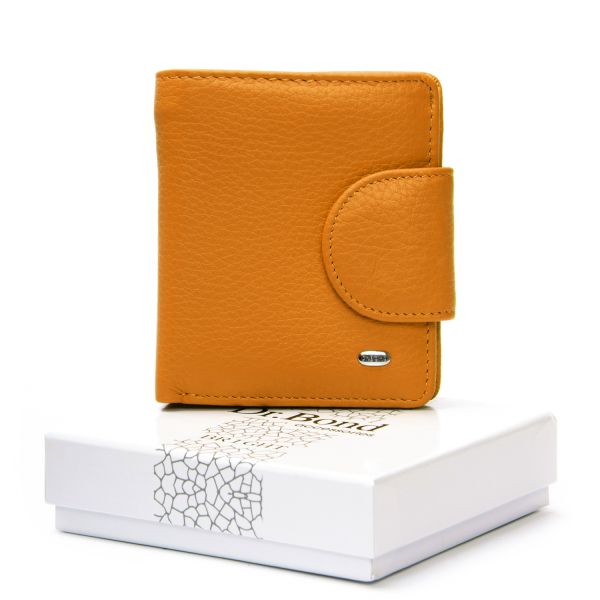Кошелек Bright Женский кожа DR. BOND WS-415-1 yellow