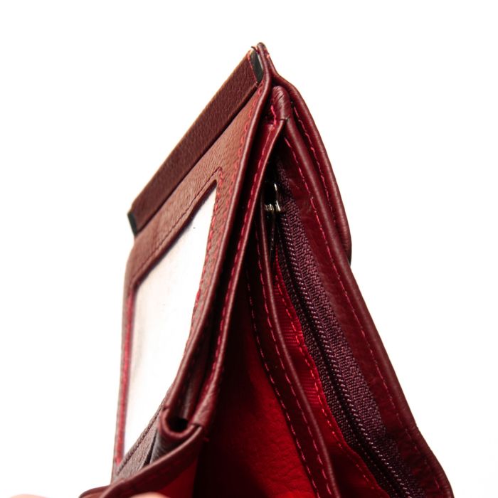 Кошелек Bright Женский кожа DR. BOND WS-33 wine red