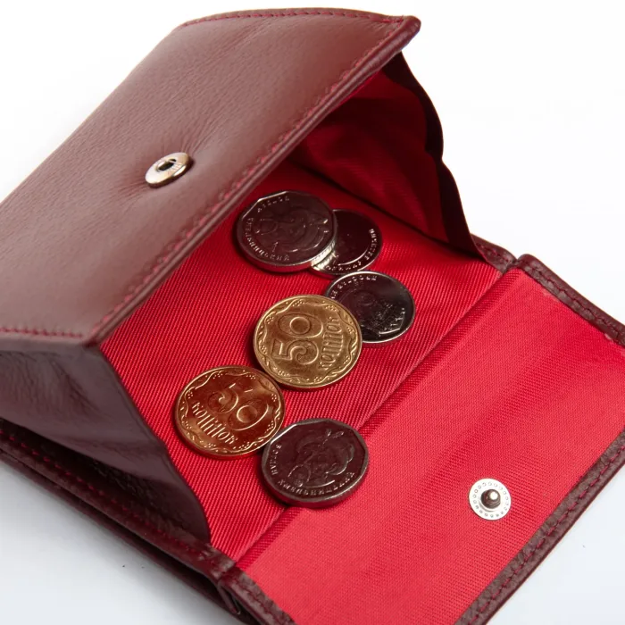 Кошелек Bright Женский кожа DR. BOND WS-33 wine red