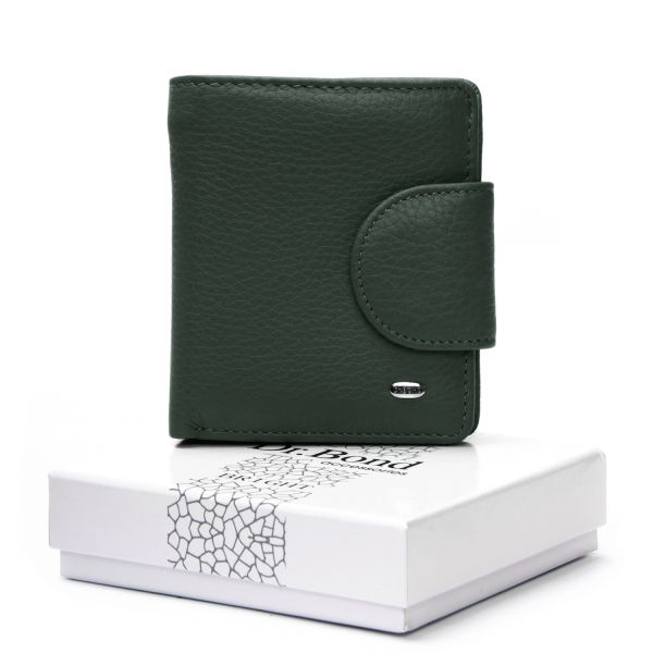 Кошелек Bright Женский кожа DR. BOND WS-415-1 green