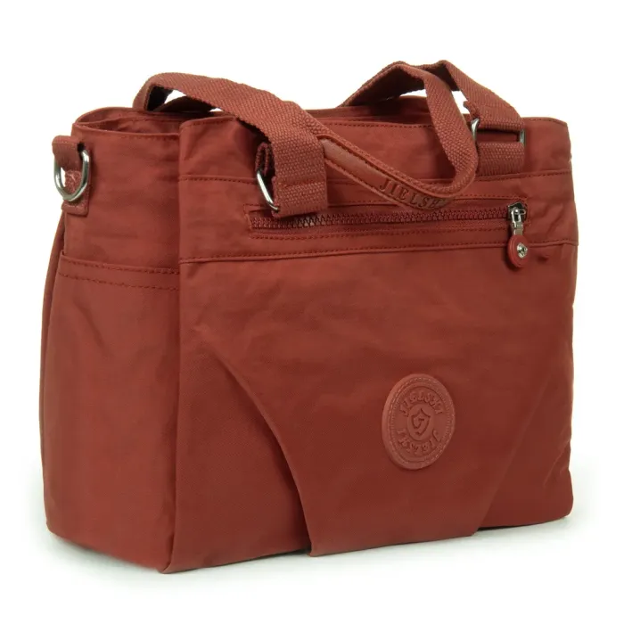 Сумка Женская Текстиль полиамид Jielshi 0881 d.orange