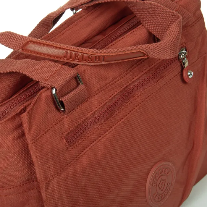 Сумка Женская Текстиль полиамид Jielshi 0881 d.orange