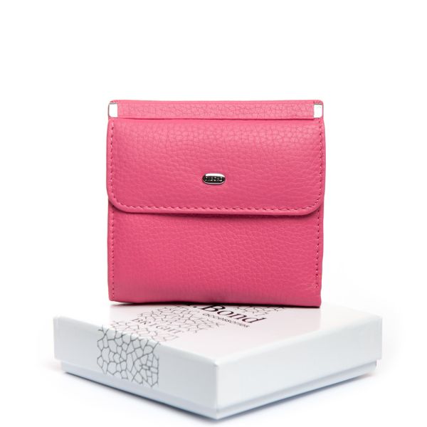 Кошелек Bright Женский кожа DR. BOND WS-33 plum-red