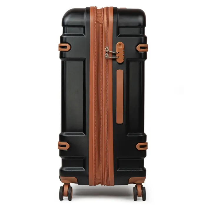 Дорожная Чемодан 31 ABS-пластик FASHION A17 black