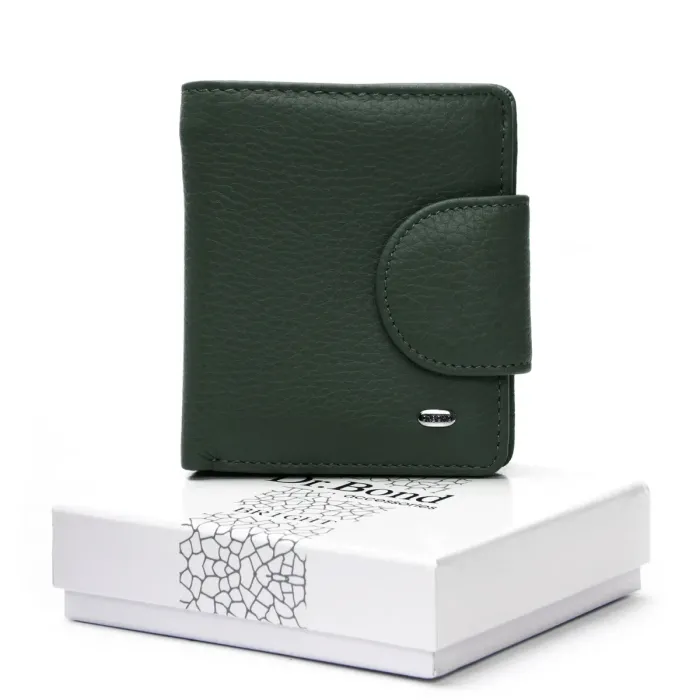 Кошелек Bright Женский кожа DR. BOND WS-415-1 green
