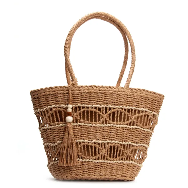 Сумка Женская Плетеная LUXEVA 9136 khaki