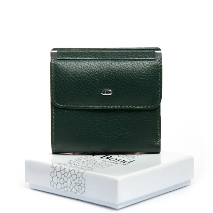 Кошелек Bright Женский кожа DR. BOND WS-33 green