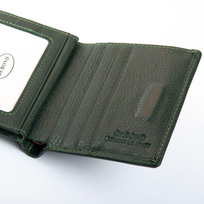Кошелек Bright Женский кожа DR. BOND WS-33 green