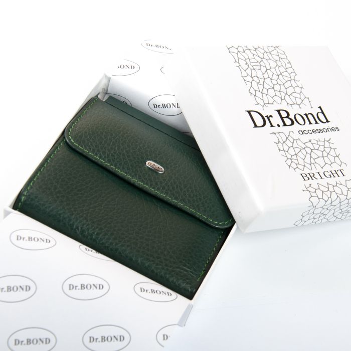 Кошелек Bright Женский кожа DR. BOND WS-33 green