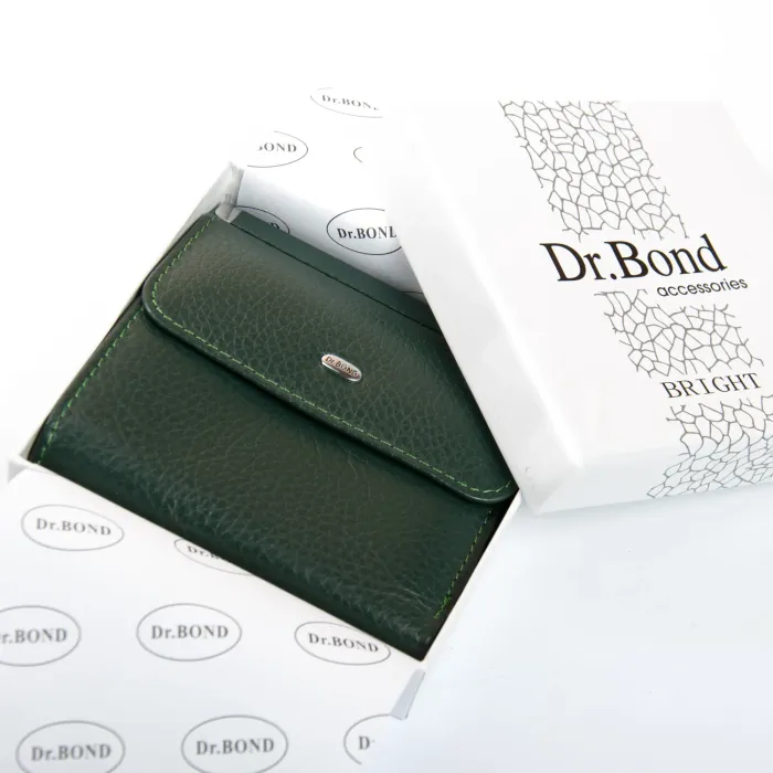 Кошелек Bright Женский кожа DR. BOND WS-33 green