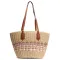 Сумка Женская Плетеная LUXEVA 6150 beige pink