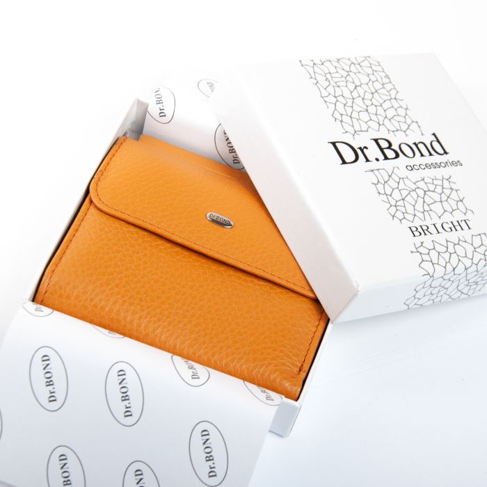 Кошелек Bright Женский кожа DR. BOND WS-33 yellow