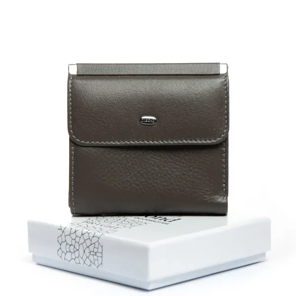 Кошелек Bright Женский кожа DR. BOND WS-33 gray