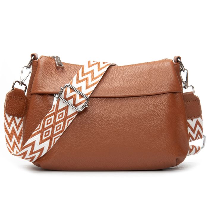 Сумка Женская Классическая кожа ALEX RAI 6001 khaki