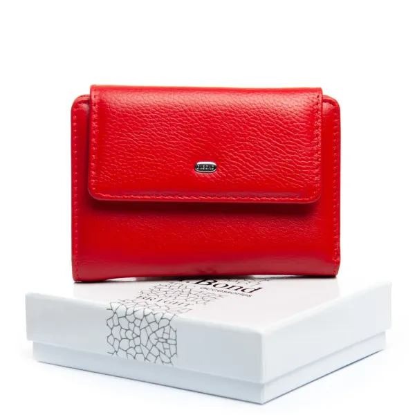 Кошелек Bright Женский кожа DR. BOND WS-31 red